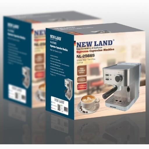 اسپرسوساز نیولند NEWLAND مدل NL-2566S